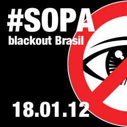 #SOPA blackout BRASIL